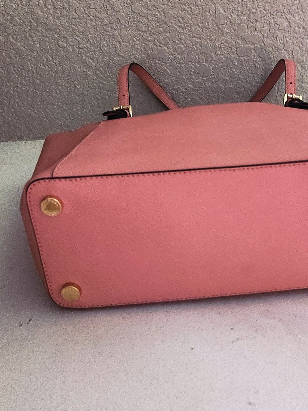 Like New Michael Kors Ciara Pink Shoulder Bag Tote Purse - Picture 8 of 16